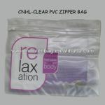 0.35mm Pvc plastic cosmetic bag zipper HL-110020