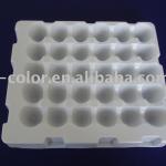 Plastic egg tray