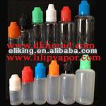 e liquid juice with childrpoof cap and long thin tip