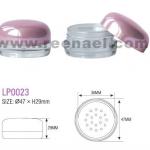 2014 the most popular round bottom empty loose powder case