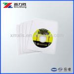 Printing white paper cd sleeve