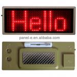 LED name badges /tags for KTV workers 36x12 pixel 8x3.2cm (Direct Manufacturer)