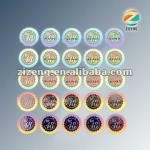 laser holographic stickers security tamperproof hologram