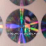 transparent hologram stickers