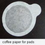 heat seal coffee pod filter paper