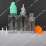 New!PET clear10, 20,30ml eye drop bottle/vape bottle for e-liquid/e-juice with child tamper cap China