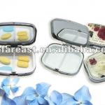 promotional metal pill case( with mirror)