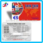 paper mobile phone prepaid calling card