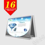 Shenzhen calendar leading supplier wire-o desktop calendar printing