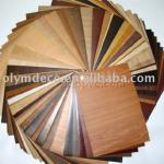 wood grain PVC laminated film