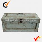 Shabby chic vintage wooden crate