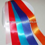 100% polyester double face stitching edge satin ribbon stitching edge satin ribbon  WD-712