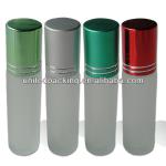 10ml frosted roll on glass bottle with plastic cap YK13010A1