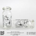 10ml glass vial with own logo P2D22 H50