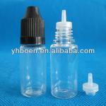 10ml long thin tip plastic dropper bottle&amp;Fine top cap PET dropper bottle,Manufacturer! 10ml dropper bottles pet with thin tip BE-02