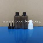 10ml plastic dropper bottle black for e-cig nicotine 10ml