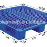 1111 Single Faced Plastic Pallet DS1111-24#