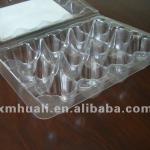 12 holes plastic disposable pvc quail egg cartons as required