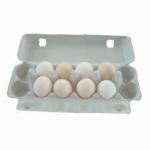 12 pcs Paper pulp egg tray recycled paper pulp tray 12 pcs