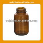 120ml amber wide mouth glass bottle 120PSS