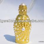 12ml Golden Luxury metal perfume bottle RB-6004