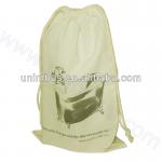 135gsm 100% cotton rice bag with drawstring 100% cotton rice bag