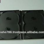 14mm 4 Disk PP Black DVD Case AHE828