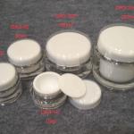 15,30, 50, 100, 200ml acrylic jar for skin care cream DR1-15,DR1-30,DR1-50