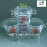 150ml seal pet jar/seal jar/plastic empty cream jar HH-70150-1