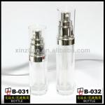 15ml 30ml 45ml Acrylic Pump Bottle PMMA Double wall Lotion BB cream Foundation Essence Bottle B-031, B-032