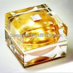 15ml 30ml 50ml Square Acrylic Cosmetic Jar BJS8-15/30/50