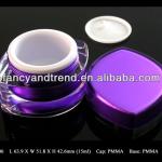 15ml eye shape Acrylic Cream Jar FT-CJ0206