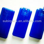 15ml pocket spray bottle with top cap,credit card spray bottle with top cap,15ml card shape spray bottle SQ1028C