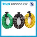 16-strand diamond braided PP/poly package rope in roll packing Hongda PP Brd. 003