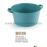 16L bucket,tin bucket with lid B039