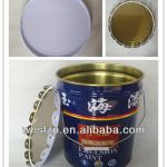 18L metal bucket for paint with lid WHM20-1