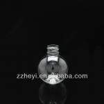 2.5oz 65ml clear spherical plastic perfume bottles for sale HY251