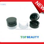 2 in 1 round loose powder container with mirror (TJ1801) TJ1801