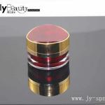 2012 best selling latest oval acryliccosmetic jars JY550