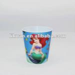 2012 customize 3d plastic cup 3d871