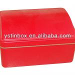 2013 custom metal rectangular packing tins for promotion