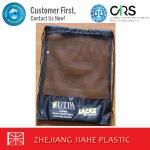 2013 custom new style black mesh drawstring bags CUSTOM