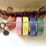 2013 Fashion Decorative Self Adhesive lattice Fabric Tape(GD-TF041) general