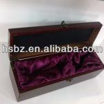 2013 high class dark red elegant wine wooden box Gift Box