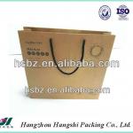 2013 high quality brown kraft paper bag wholesale brown paper bag