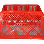 2013 Hot item Industrial plastic basket and Agricultural crate with cover H9350/H9351