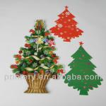 2013 Hot Sale christmas hang tag card//china factory supply blister card001