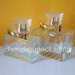 2013 hot sale square glass bottles for perfume 50ml,100ml ZB1077,1078