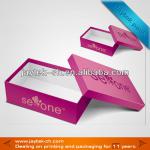 2013 new design luxury shoes paper box for ladies J0319