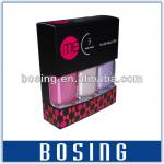 2013 new design nail polish packing box BS-806